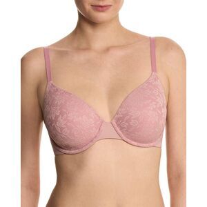 Natori Womens  Memoir Full Coverage Convertible Underwire Bra, Red